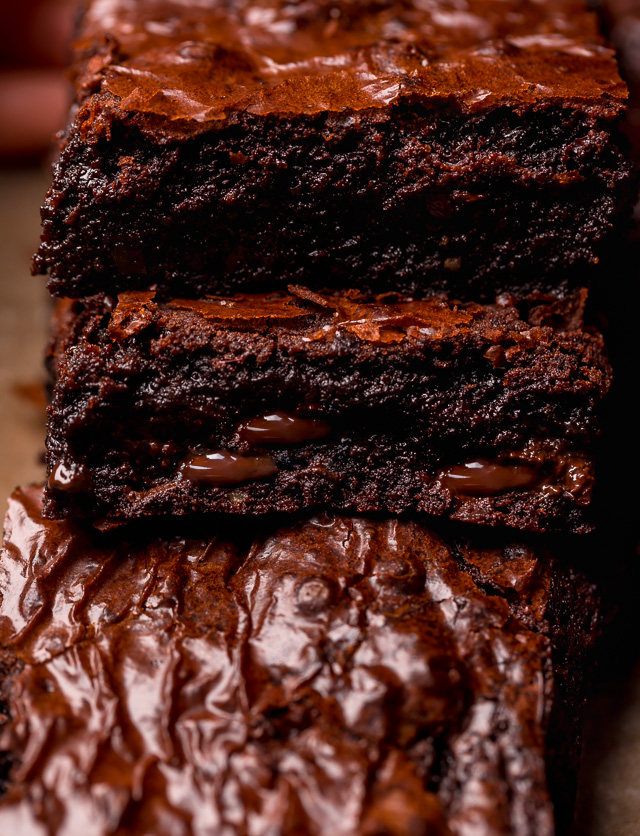 Coffee lovers will go crazy for these Espresso Chocolate Chunk Brownies! They're thick, fudgy, and loaded with rich chocolate espresso flavor. One of our favorite brownie recipes and always a crowd-pleaser!