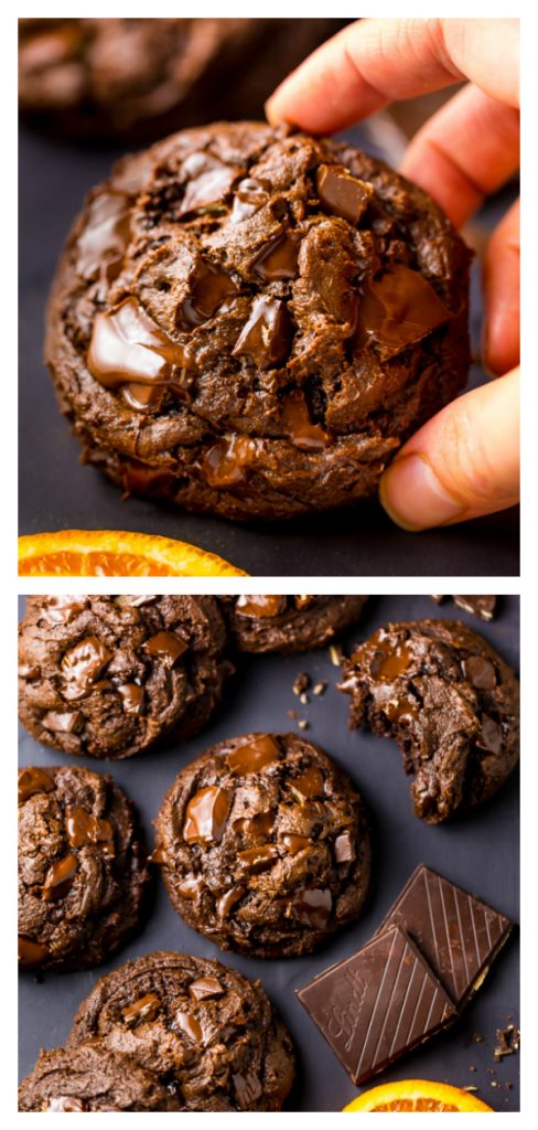 Chocolate Orange Brownie Cookies Baker By Nature