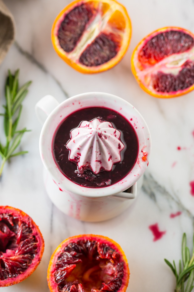 This STUNNING Blood Orange Pound Cake is moist, flavorful, and covered in a vibrant blood orange glaze. 