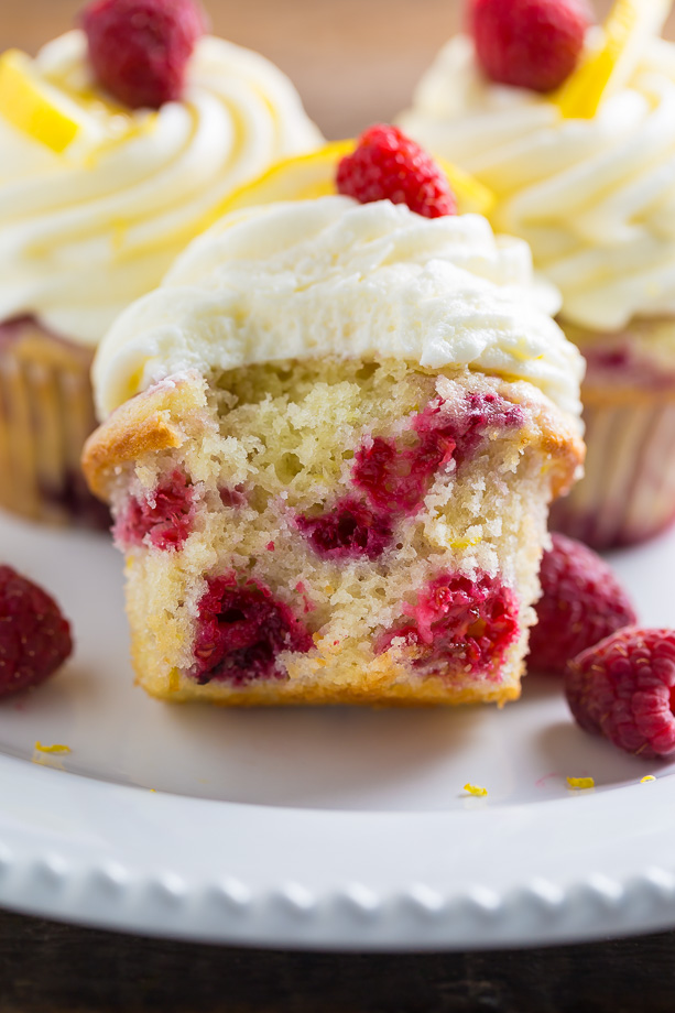 Lemon Raspberry Cupcakes are moist, fluffy, and flavorful!!!