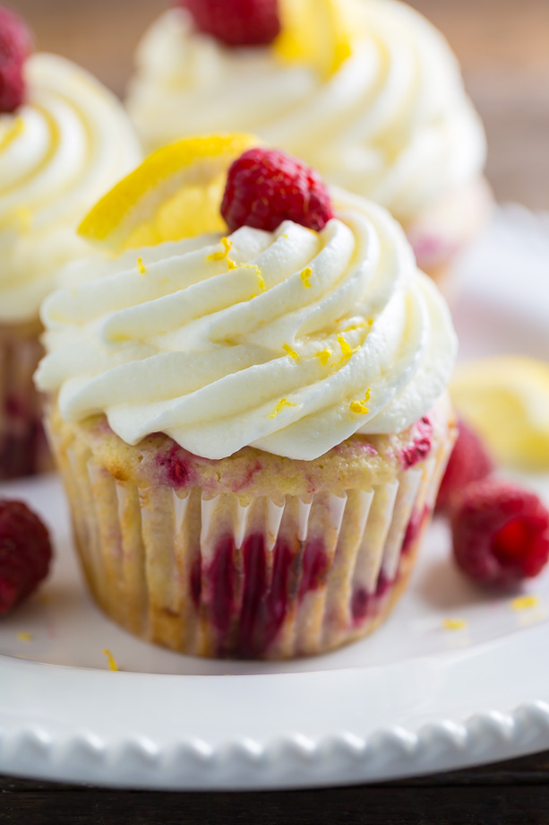 Lemon Raspberry Cupcakes are moist, fluffy, and flavorful!!!