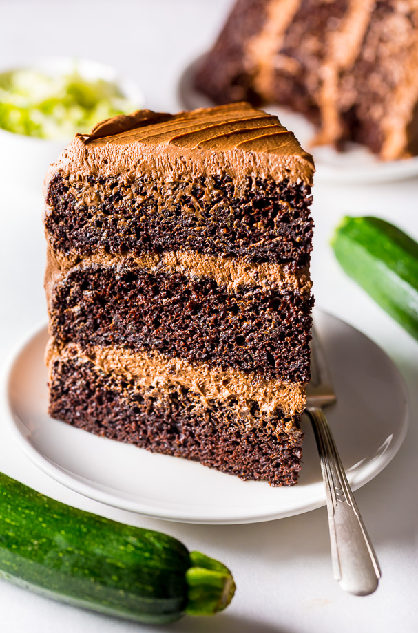 Chocolate Zucchini Cake Baker by Nature