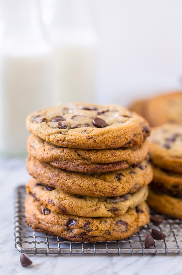 Everyday Chocolate Chip Cookies - Baker by Nature