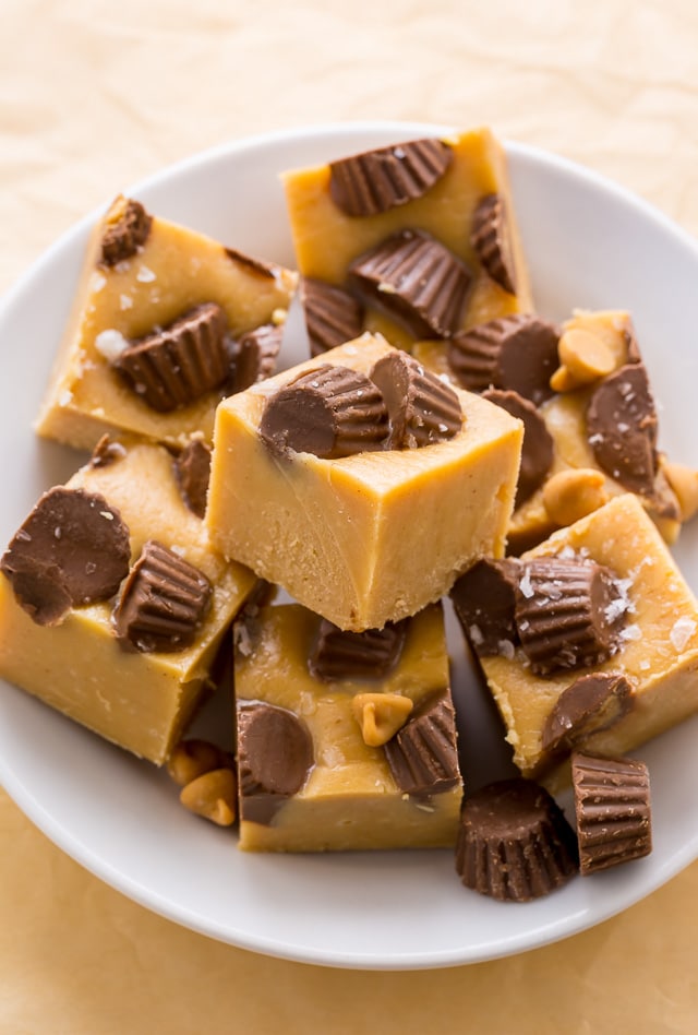 Easy Peanut Butter Fudge - Baker by Nature