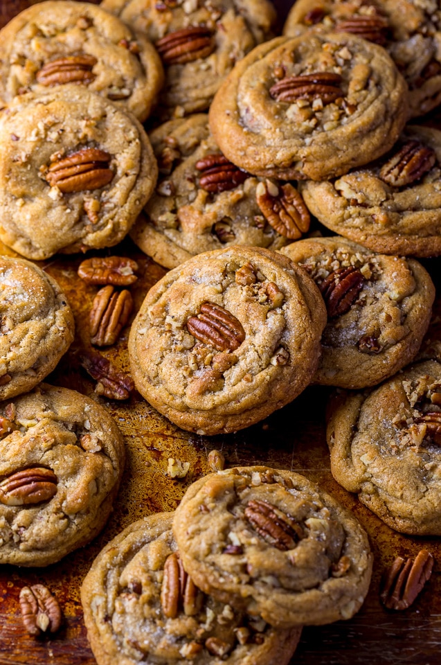 Brown Butter Pecan Cookies 