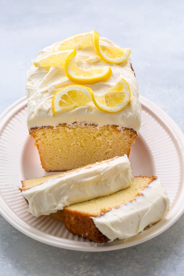 Glazed Lemon Pound Cake Loaf - Seasons and Suppers