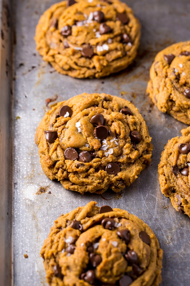 Say hello to the BEST Vegan Pumpkin Chocolate Chip Cookies ever!