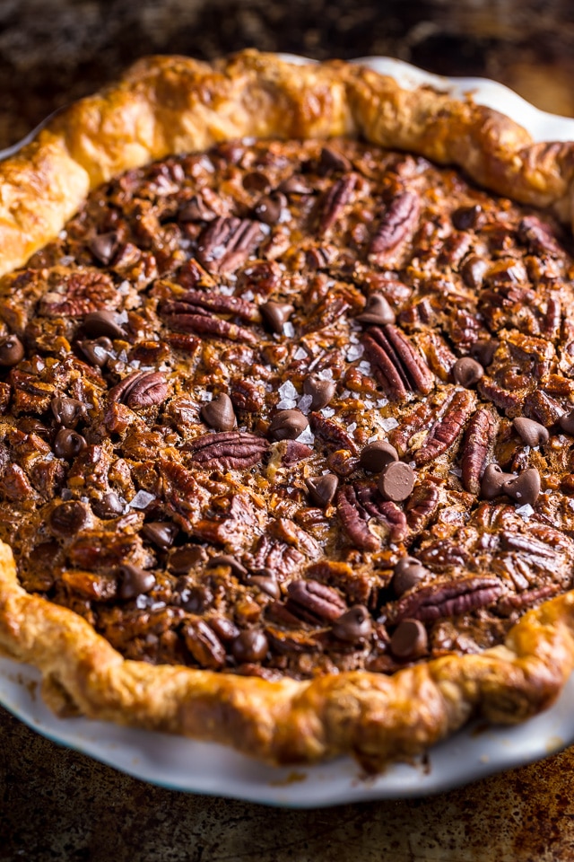 Chocolate Pecan Pie - Baker by Nature