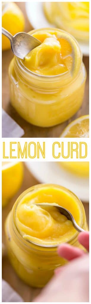 Today I'm teaching you how to make Lemon Curd from scratch! Spoiler alert: It's so easy and delicious.