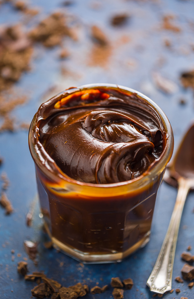 Chocolate Caramel Fudge Sauce - Baker by Nature