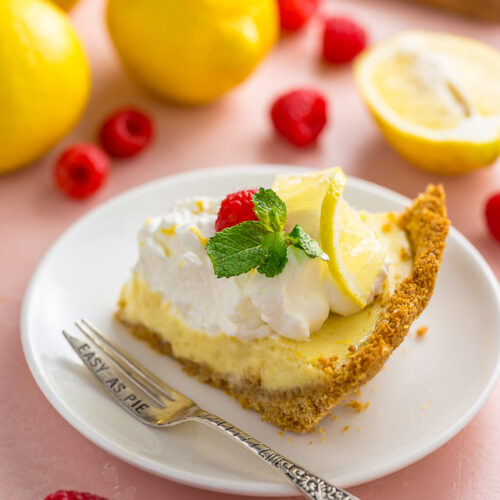 A foolproof recipe for Lemon Cream Pie! Bonus: you can make the pie up to 3 days in advance!