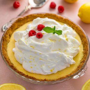 A foolproof recipe for Lemon Cream Pie! Bonus: you can make the pie up to 3 days in advance!