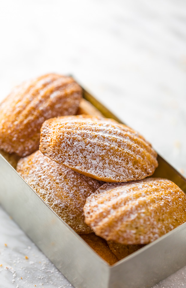 Classic French Madeleines - Baker by Nature