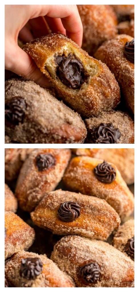 Chocolate Cream Doughnuts