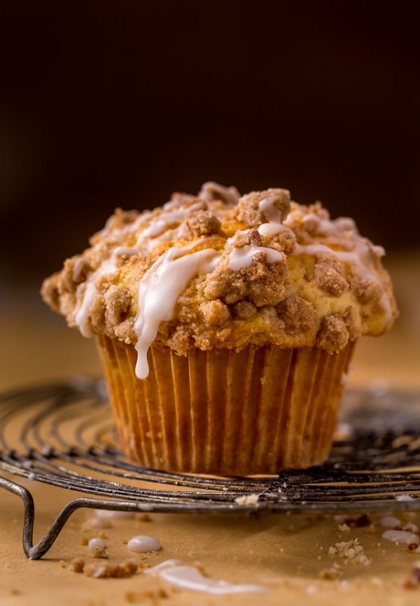 Bakery-Style Coffee Cake Muffins - Baker by Nature