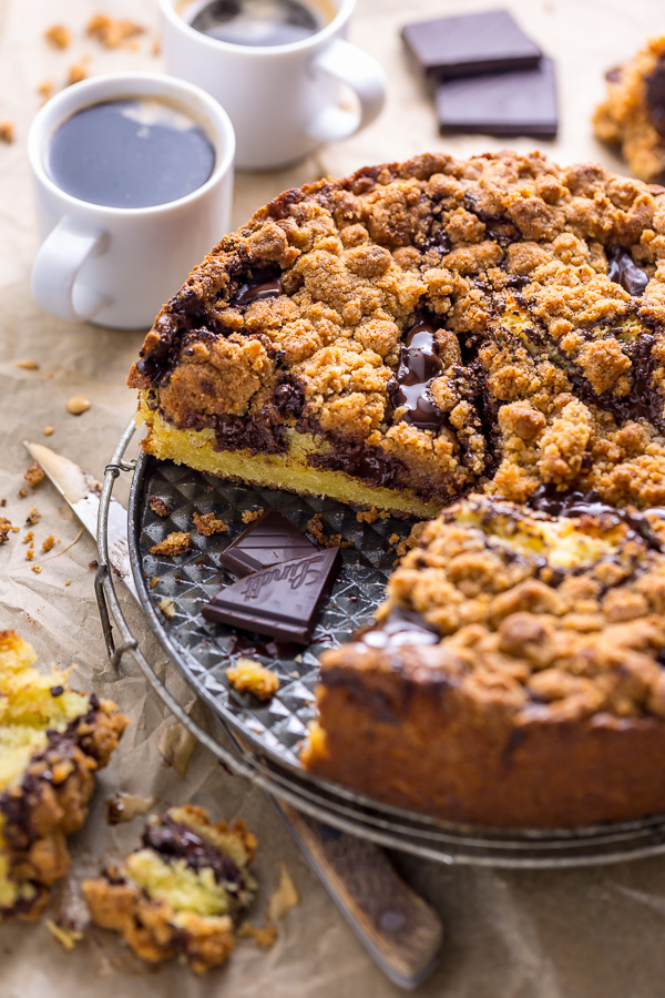 This Chocolate Swirl Coffee Cake is moist, rich, and so decadent! Perfect for so many occasions!