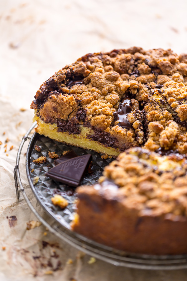 This Chocolate Swirl Coffee Cake is moist, rich, and so decadent! Perfect for so many occasions!