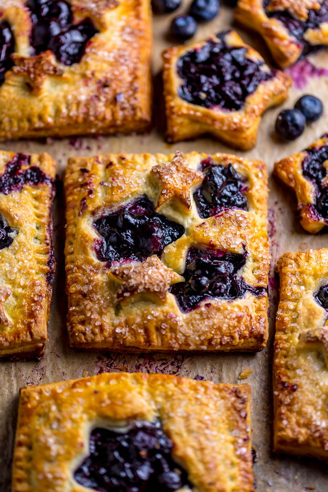 These Blueberry Bourbon Hand Pies are so easy and a total showstopper! You have to try them this Summer!