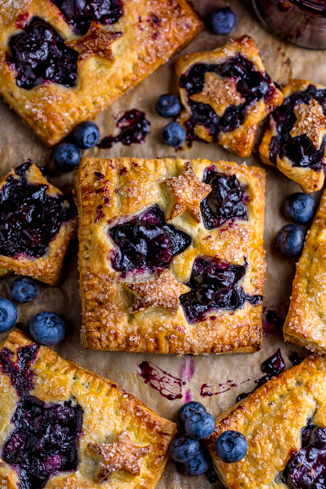 These Blueberry Bourbon Hand Pies are so easy and a total showstopper! You have to try them this Summer!