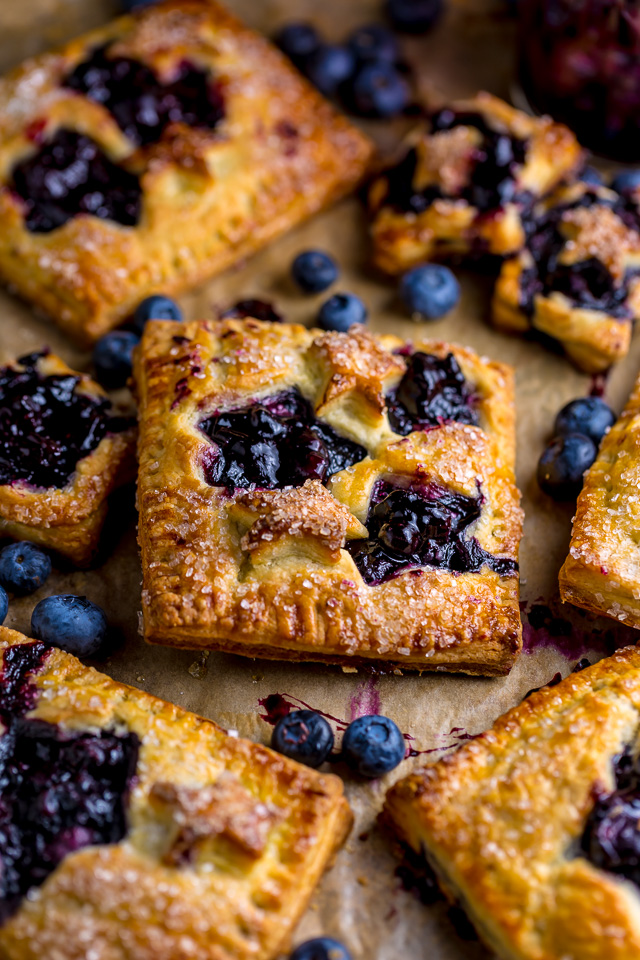 These Blueberry Bourbon Hand Pies are so easy and a total showstopper! You have to try them this Summer!