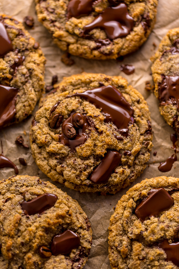 These Coffee Cardamom Chocolate Chunk Cookies are thick, chewy, and so flavorful! The best part is they're freezer friendly!!!