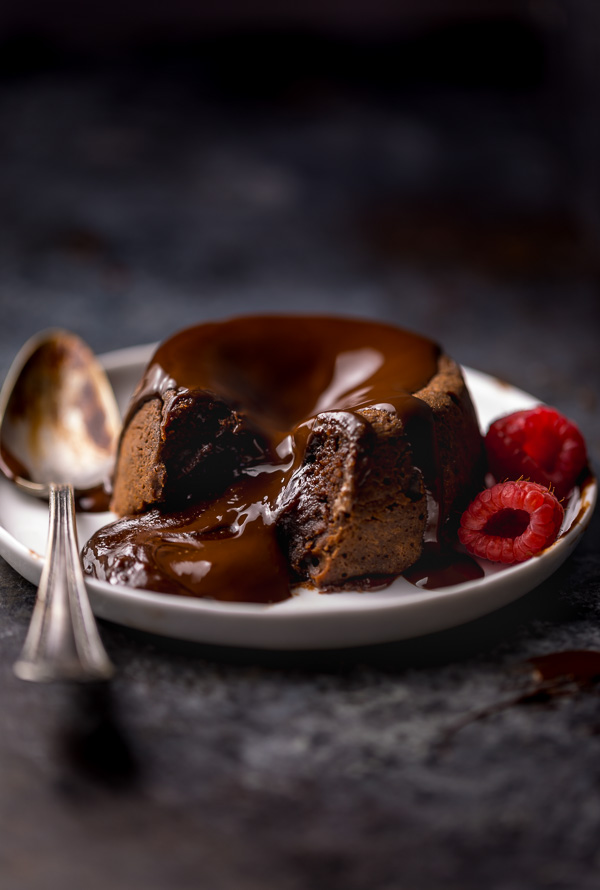 Grand Marnier Molten Chocolate Cakes are rich, decadent, and so delicious! And you won't believe how easy they are to make!