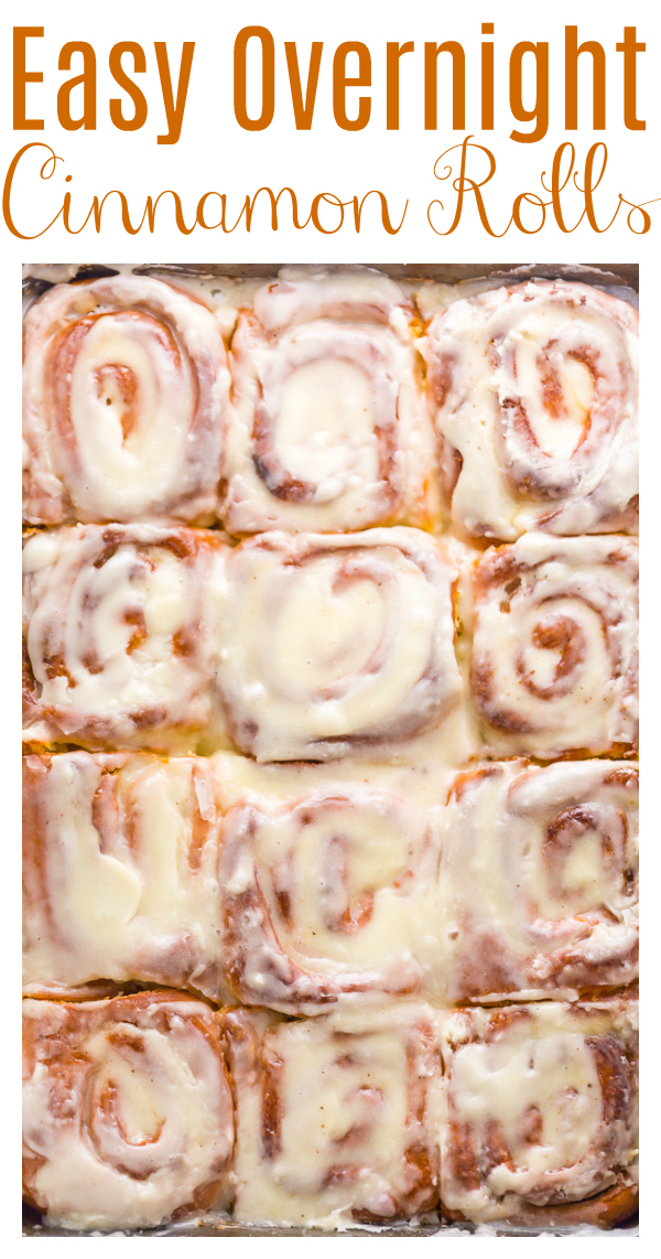 The Best Easy Overnight Cinnamon Rolls Baker by Nature