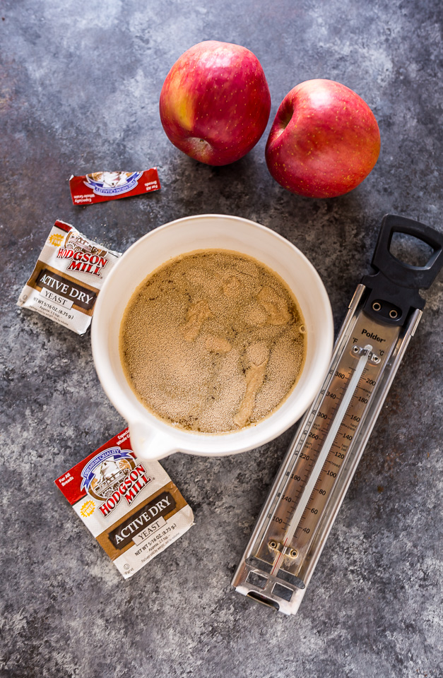 Fluffy Apple Pie Doughnuts are the ULTIMATE Fall treat! And so darn good with a cup of coffee.