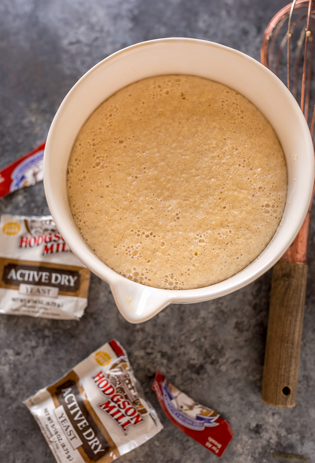 Fluffy Apple Pie Doughnuts are the ULTIMATE Fall treat! And so darn good with a cup of coffee.