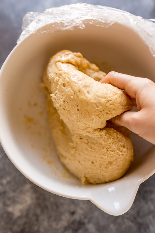 Fluffy Apple Pie Doughnuts are the ULTIMATE Fall treat! And so darn good with a cup of coffee.