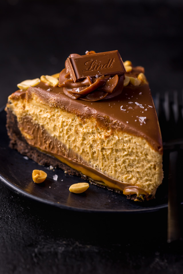 Say hello to your new favorite dessert: Milk Chocolate Peanut Butter Pie! Each bite is creamy, crunchy, and so CHOCOLATEY!!!