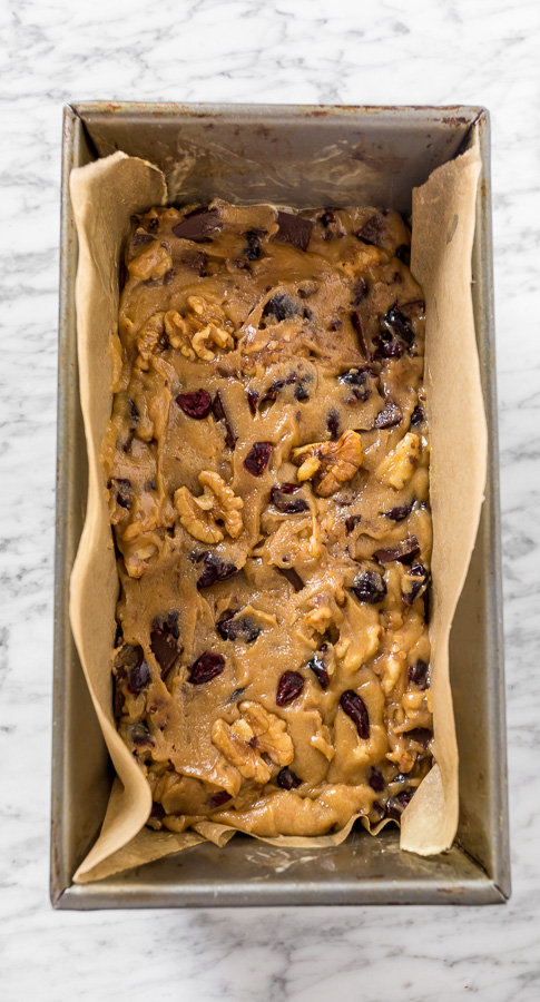 Chocolate Cranberry Walnut Blondies are crunchy, chewy, gooey and so delicious! A super easy blondie recipe that's made in one bowl and so perfect for the holiday celebrations.