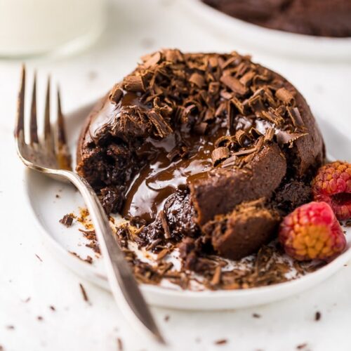 Air Fryer Molten Chocolate Lava Cake - Manila Spoon