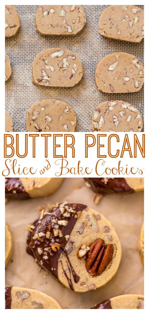 Butter Pecan Slice And Bake Cookies Baker By Nature