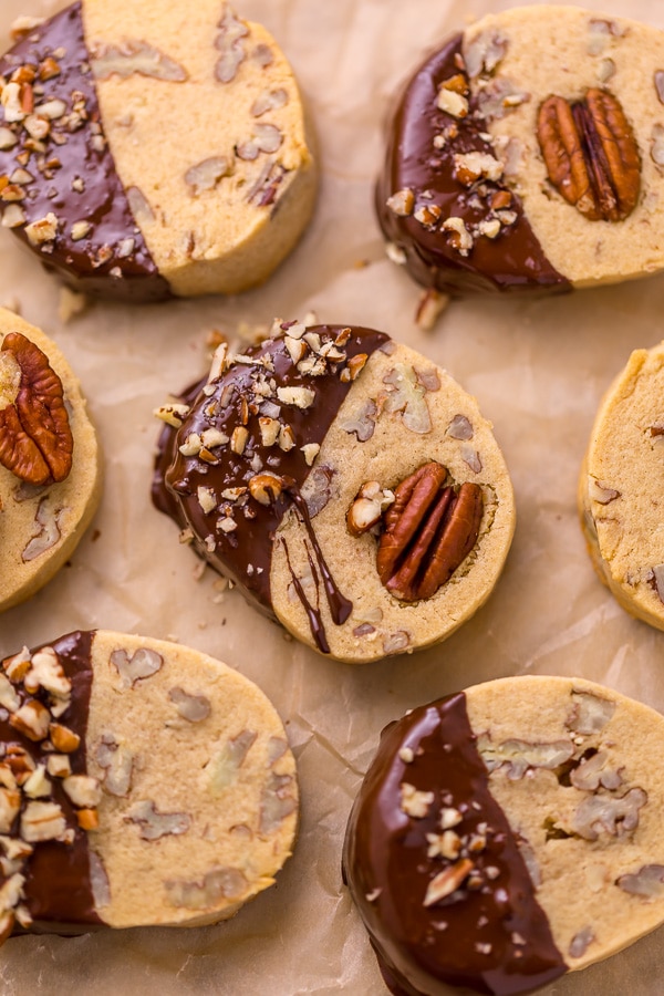 Salted Butter-Pecan Shortbread Cookies Recipe