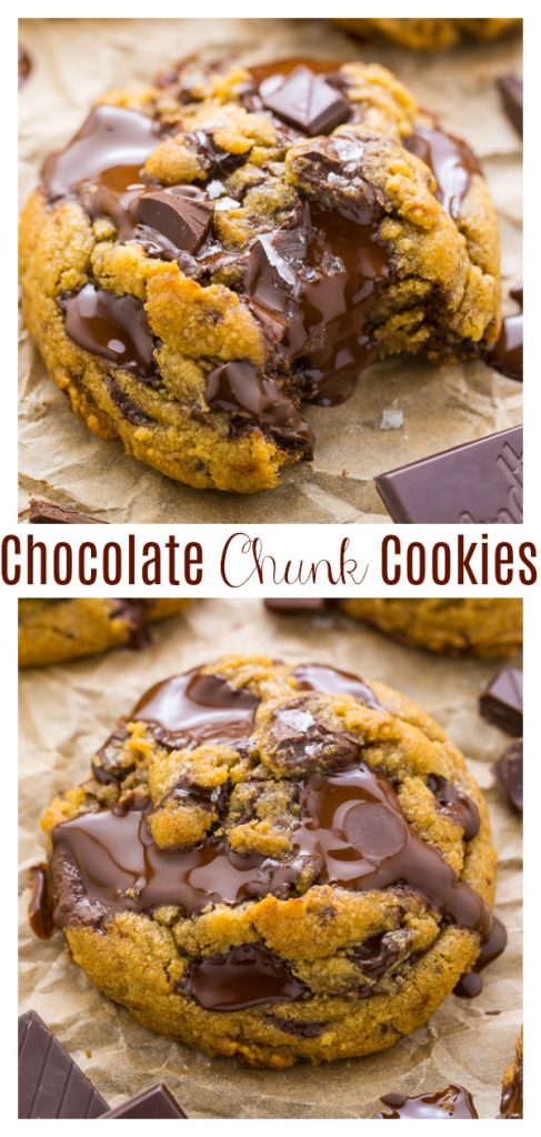 The Best Ever Chocolate Chunk Cookies are made with brown butter, plenty of vanilla, and tons of gooey chocolate! You can chill the dough for up to 2 days, or freeze it! This is a great recipe!