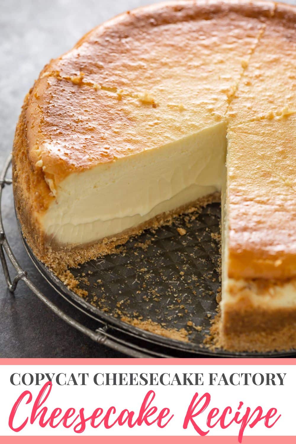 Cheesecake Recipe - Make the creamiest cheesecake ever! - VIDEO