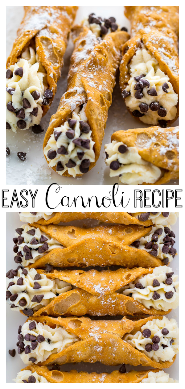 Easy 5Ingredient Cannolis Recipe Baker by Nature