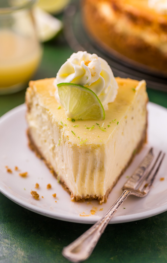 Key Lime Cheesecake - Baker by Nature