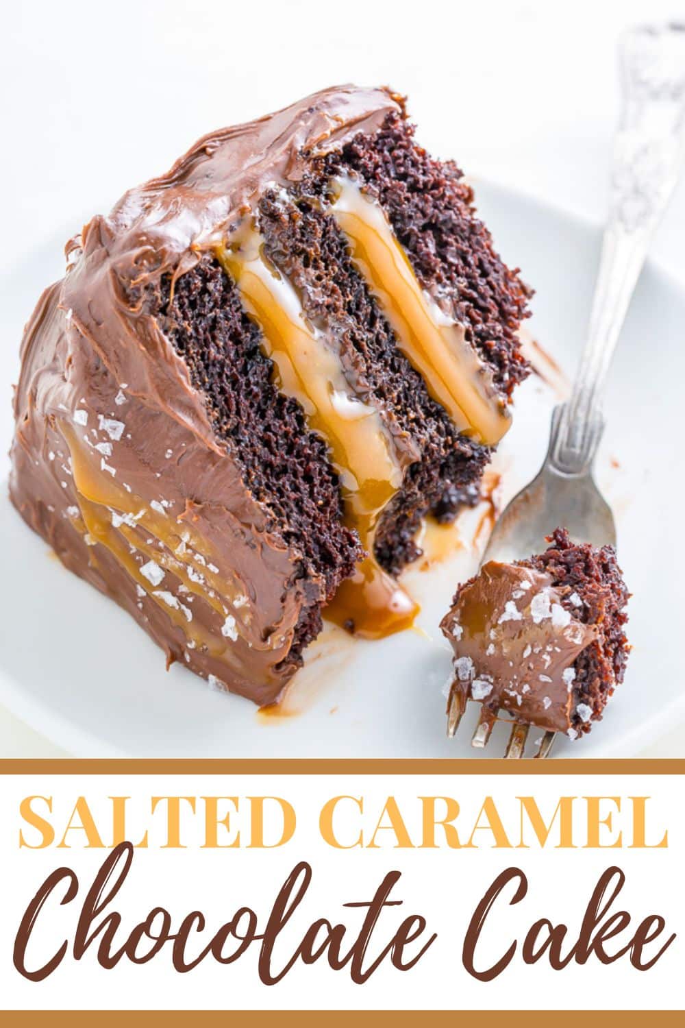 Sky-High Salted Caramel Chocolate Layer Cake Recipe - LifeMadeDelicious.ca