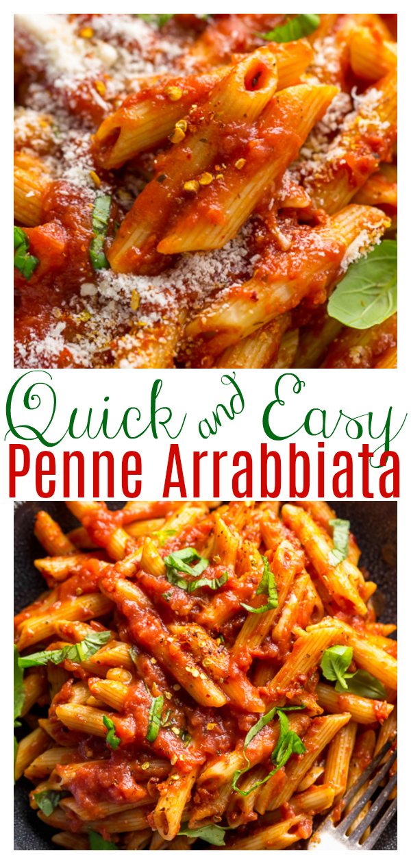 Penne Arrabbiata is spicy, saucy, and so easy! The combination of penne noodles, spicy tomato sauce, and parmesan cheese is simply irresistible. But the best part is this Italian pasta recipe is ready in about 20 minutes.