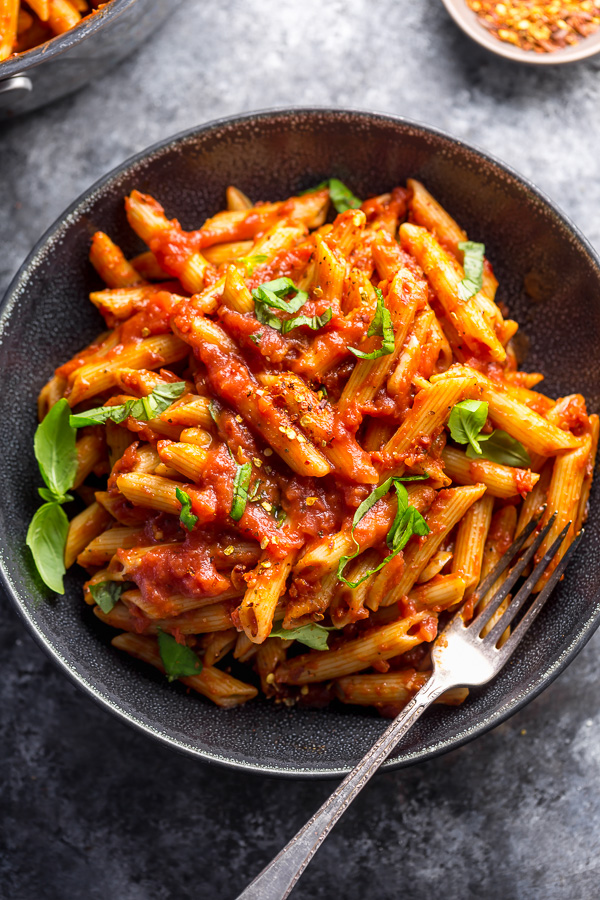 Penne Arrabbiata - Baker by Nature