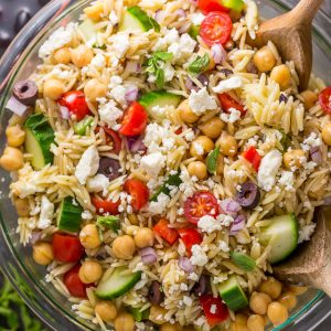 Greek Orzo Pasta Salad