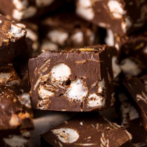 Rocky Road Fudge