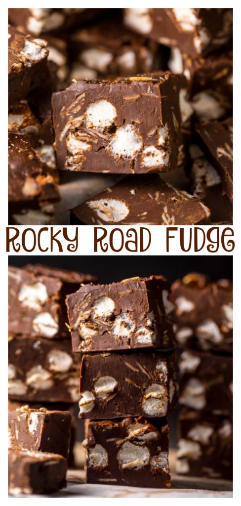 Easy Rocky Road Fudge Recipe Baker By Nature 8443