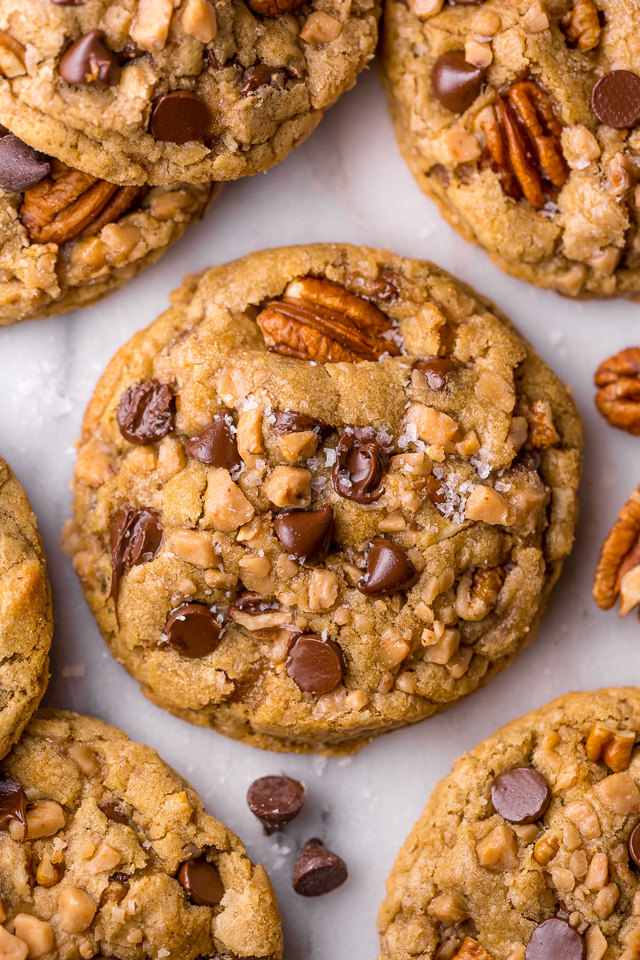 brown-butter-toffee-cookies-baker-by-nature