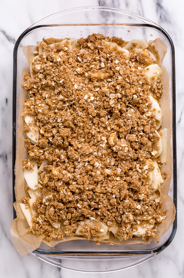 Apple Crisp Bars.