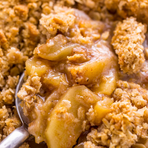 Chai Spice Apple Crisp - Baker by Nature