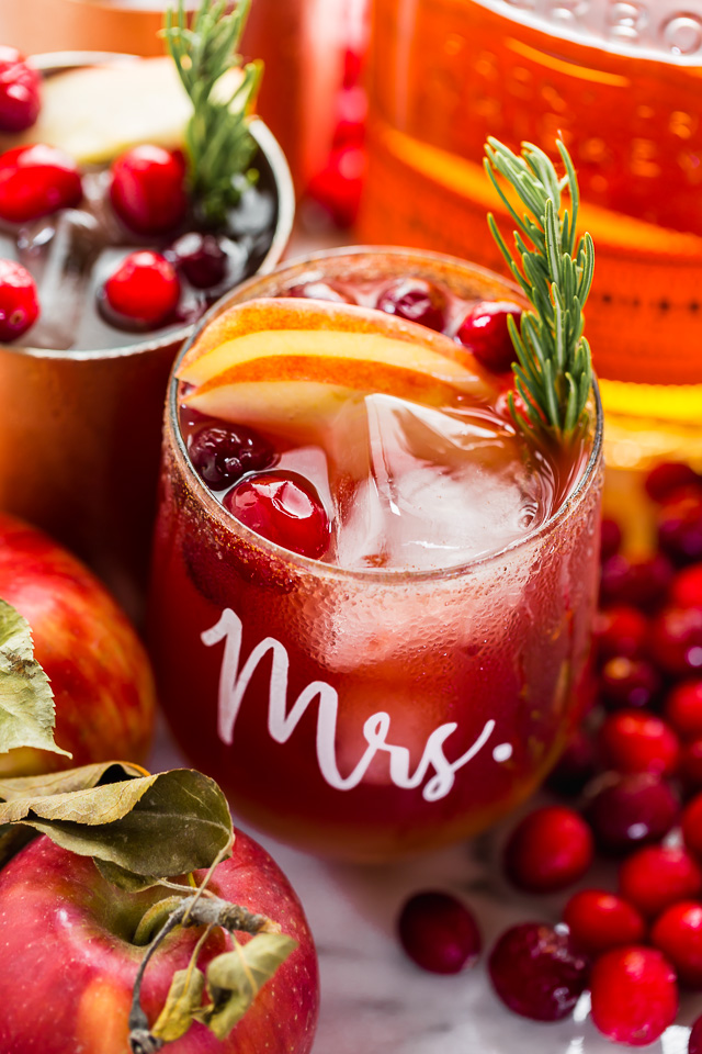 Cranberry Apple Moscow Mule