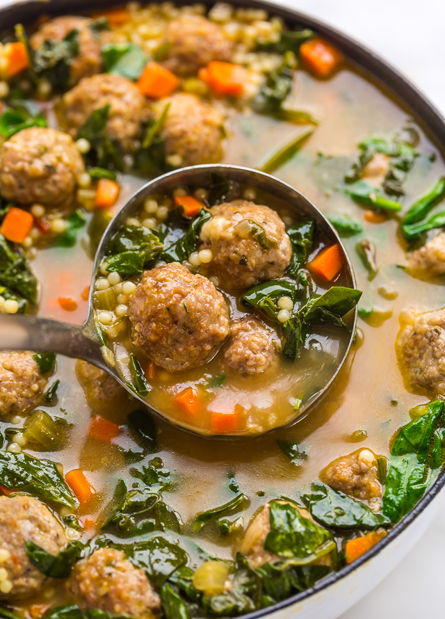 Italian Wedding Soup - Baker by Nature